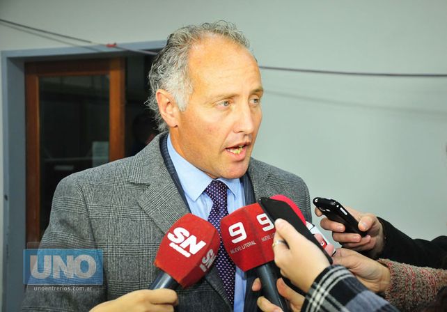 El abogado querellante Marcos Rodríguez Allende fue el primero en abandonar la audiencia en Tribunales