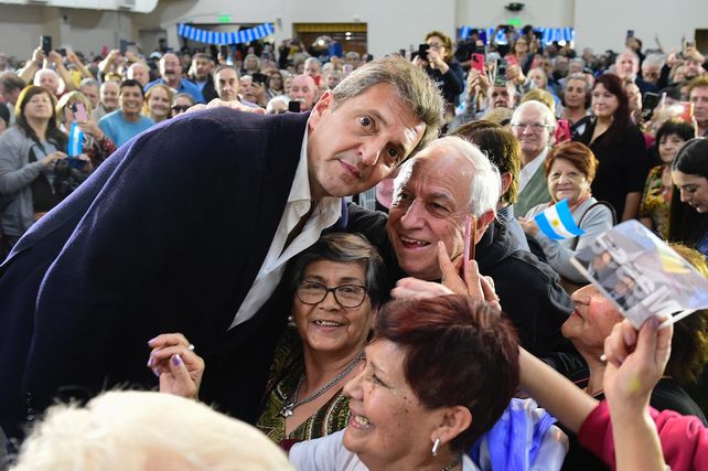 Massa. La semana próxima se abre con la visita del ministro de Economía.