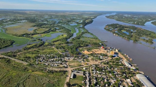 Emergencia hídrica. Reconquista declaró la emergencia por la crecida del río Paraná que llegó a 5