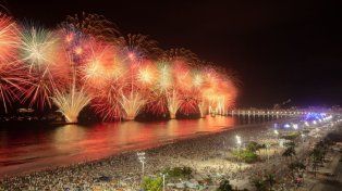 Río de Janeiro rompió un record Guinness por el festejo de Año Nuevo más grande del planeta