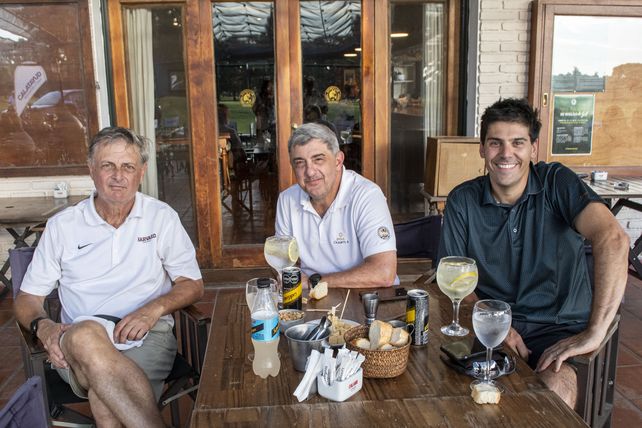 Eduardo Montoya, Victor Soso y Nicolás Mattos
