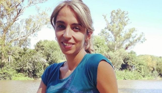 Victoria Irusta se cayó de la bicicleta por esquivar una pelota en Villa María