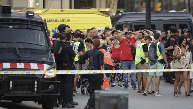 Barcelona, golpeada por el terrorismo en imágenes