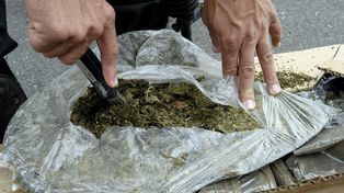 Marihuana prensada traída de Paraguay y decomisada. Foto Internet.&nbsp;