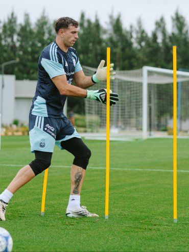 Argentina volvió a entrenarse en Ezeiza con la mira puesta en Bolivia