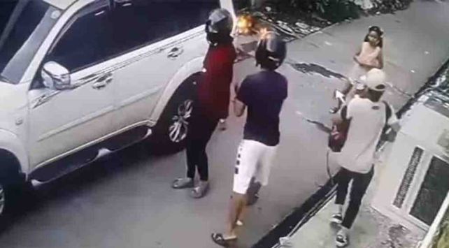 Video: una nena de 8 años enfrentó a ladrones armados