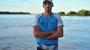 Emiliano es hijo de Gustavo Calderón, un referente en el Remo.