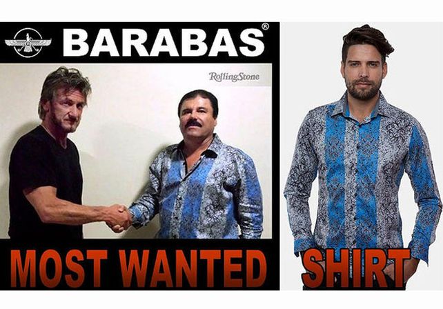 Furor por las camisas del Chapo en EEUU y México