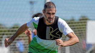 Sarmiento aguarda por la recuperación de Lisandro López, por ahora en duda para visitar a Unión.