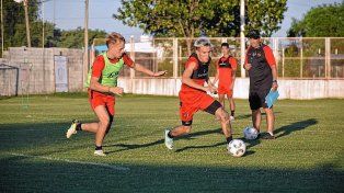 Valentín Pereyra (a la derecha) evoluciona favorablemente.&nbsp;
