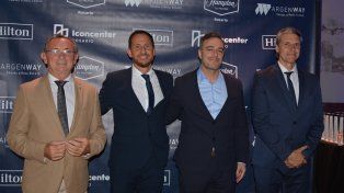 Daniel Costamagna. Lisandro Cristiá, Facundo Lozada y Alejandro Grandinetti.&nbsp;