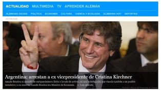 La detención del exvicepresidente Boudou tuvo eco en todo el mundo