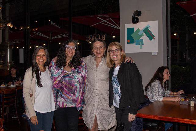 Gisela Núñez, Susana Schusteroff, Carmen Fracassi y Adriana Conforti