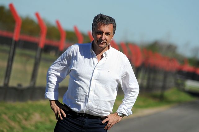 Nacho Astore en Bella Vista. Habló de todo con La Capital.