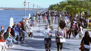 El Día del Amigo se celebró en la Costanera santafesina