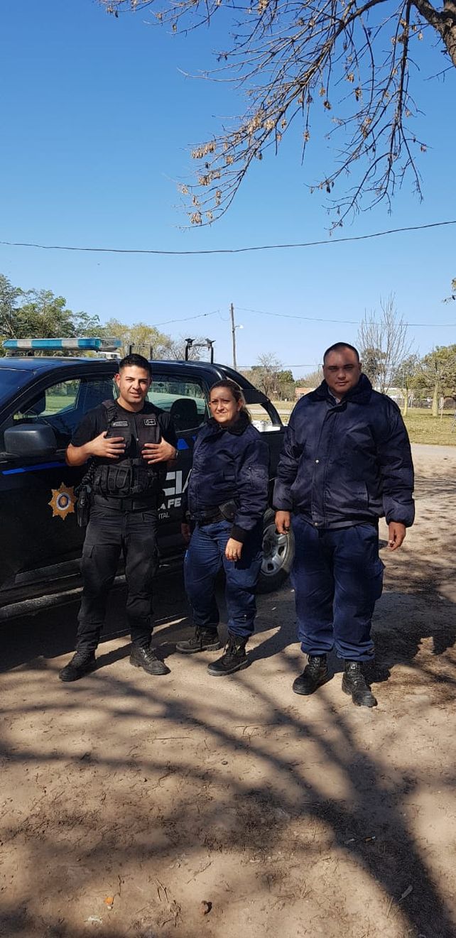 Policías salvaron la vida de una beba de 40 días con problemas respiratorios