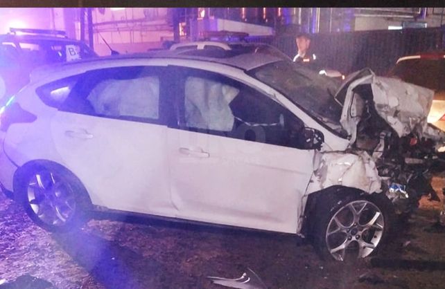 As&iacute; quedaron los autom&oacute;viles tras el siniestro