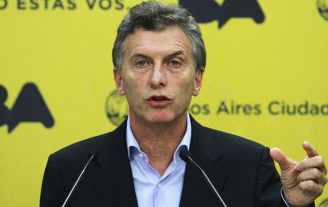 Mauricio Macri no ahorró dardos. “Tenemos un gobierno que en vez de soluciones