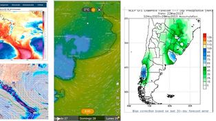 Vuelven las lluvias y se afianza el descenso de la temperatura. Posibles heladas.
