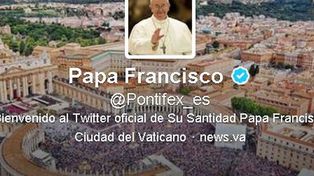 El Papa Francisco perdonará pecados a través de Twitter