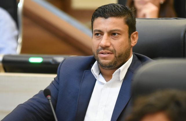 El diputado provincial Gabriel Chumpitaz de Juntos por el Cambio