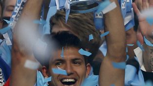 El Kun Agüero se consagró como héroe argentino en suelo británico