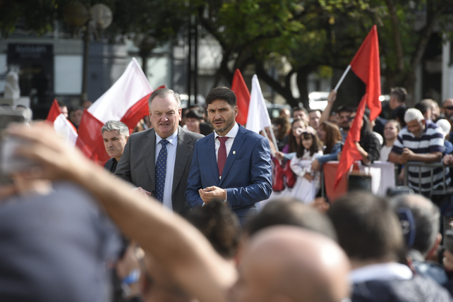 Pullaro se refirió a la paritaria docente.