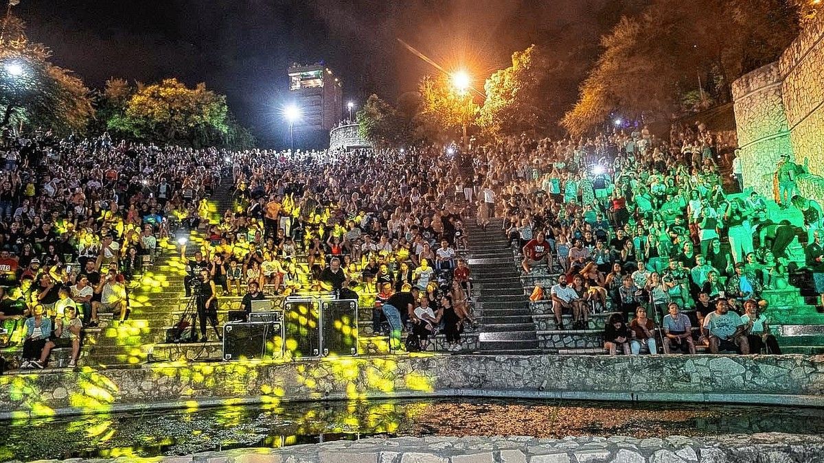 El ciclo Música en el Anfiteatro cerró con cumbia