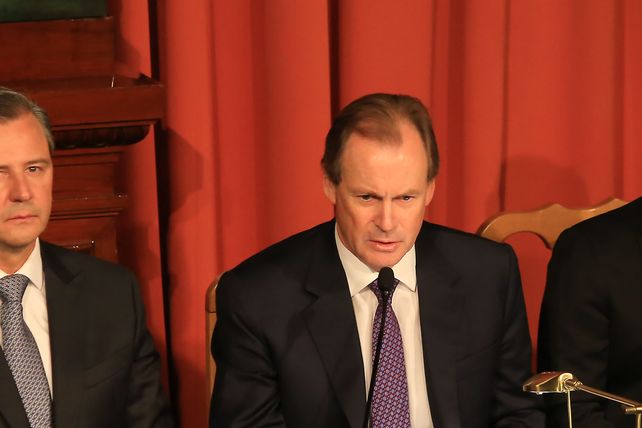 El gobernador Bordet junto al vice Adan Bahl.Foto Uno: Diego Arias