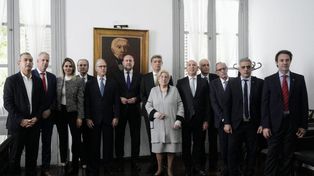 Los magistrados de la Corte Suprema participan de la cumbre del Poder Judicial en Rosario