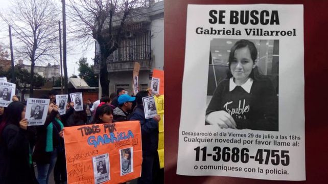 Gabriela Villarroel. La adolescente de 18 años fue hallada muerta en la pieza de una pensión de Villa Lugano.