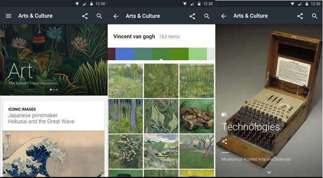 Fascinante. La portada del nuevo sitio que suma aportes de varios museos.&nbsp;