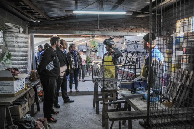 Escuelas de Trabajo: jóvenes santafesinos se capacitan en herrería