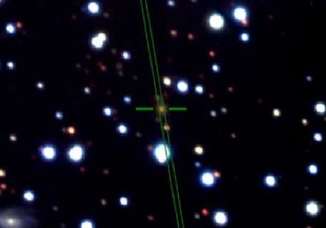 Detectan una señal de una galaxia emitida hace 5.000 millones de años