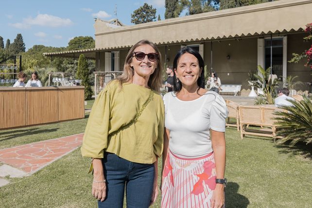 Silvia Luzzi y Anabel Borrel