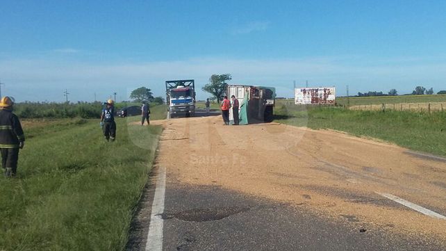 Murió un camionero en un violento choque frontal sobre ruta nacional 11