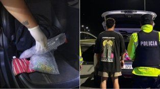 Detenido por transportar droga de diseño valuada en $50.000.000