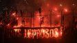 Los jugadores e hinchas de Newells participaron del tradicional Banderazo