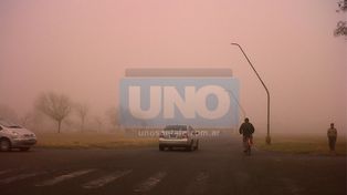 Piden extrema precaución para circular por rutas por la presencia de nieblas