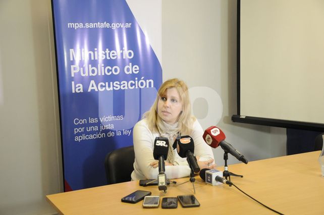Rosana Marcolín. La funcionaria del MPA fue quien solicitó la prisión preventiva. 