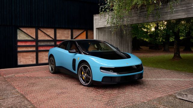 El Ferrari Luce se convirtió en el primer modelo 100% eléctrico de la marca.