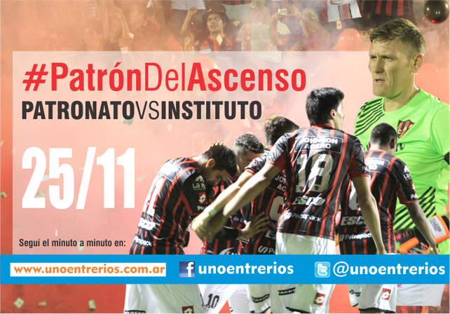 El miércoles, cobertura especial de Patronato - Instituto