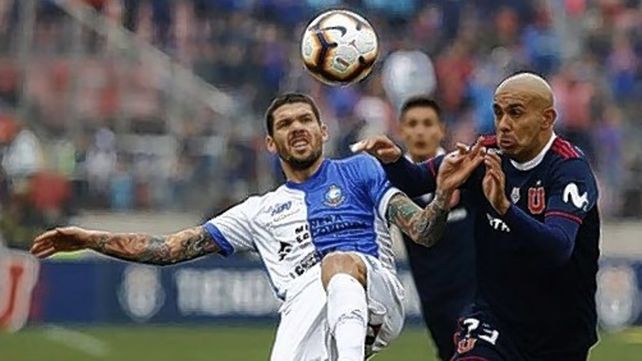 Nicolás Peñailillo llegó a Santa Fe para vestir la camiseta de Unión.&nbsp;