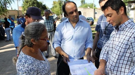 Santa Rosa de Lima: Padre Quiroga tendrá su pavimento definitivo en unos meses