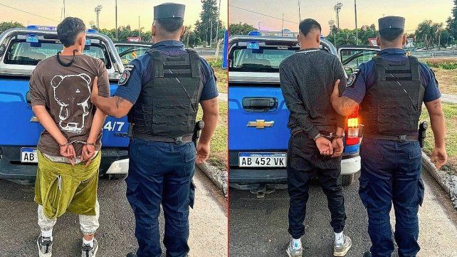 Por el hecho de sangre hubo dos detenidos.