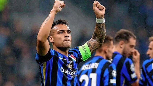 Lautaro Martínez anotó un gol.