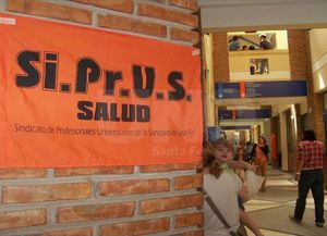 Siprus realizará este jueves un paro por incumplimientos paritarios