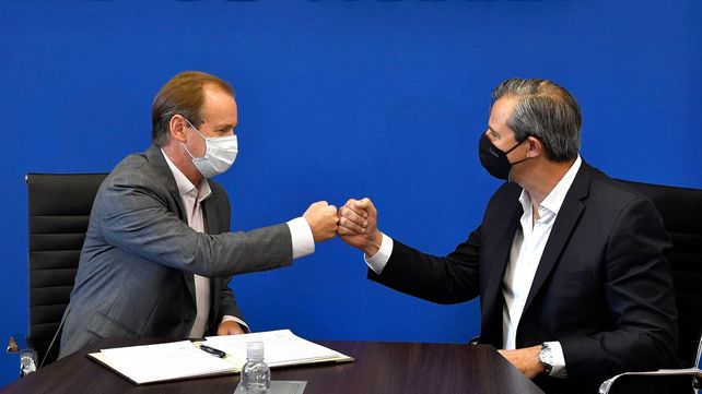 Paraná: Bordet y Bahl firmaron el ensanche de avenida Zanni