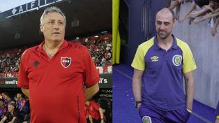 Ricardo Lunari y Matías Lequi. Llegaron desde la reserva de Newells y Central y no duraron mucho.