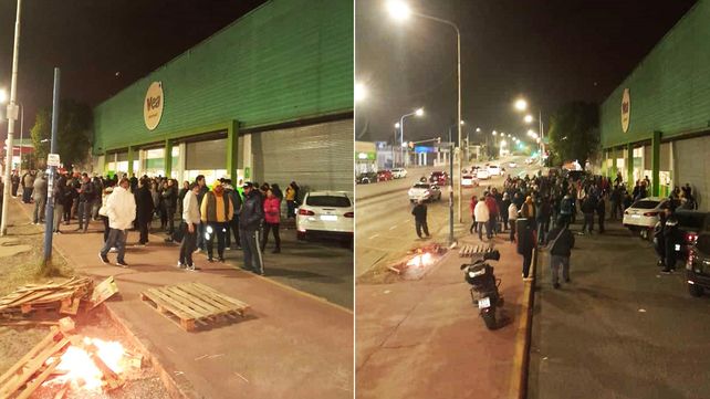 Plaza Vea: sigue el acampe de trabajadores por el cierre